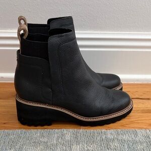 Dolce Vita Black Ankle Booties